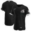 Chicago White Sox Nike Alternate Authentic Team Jersey - Black - Front View