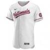 Washington Nationals Nike Alternate Authentic Team Jersey - White - Side View