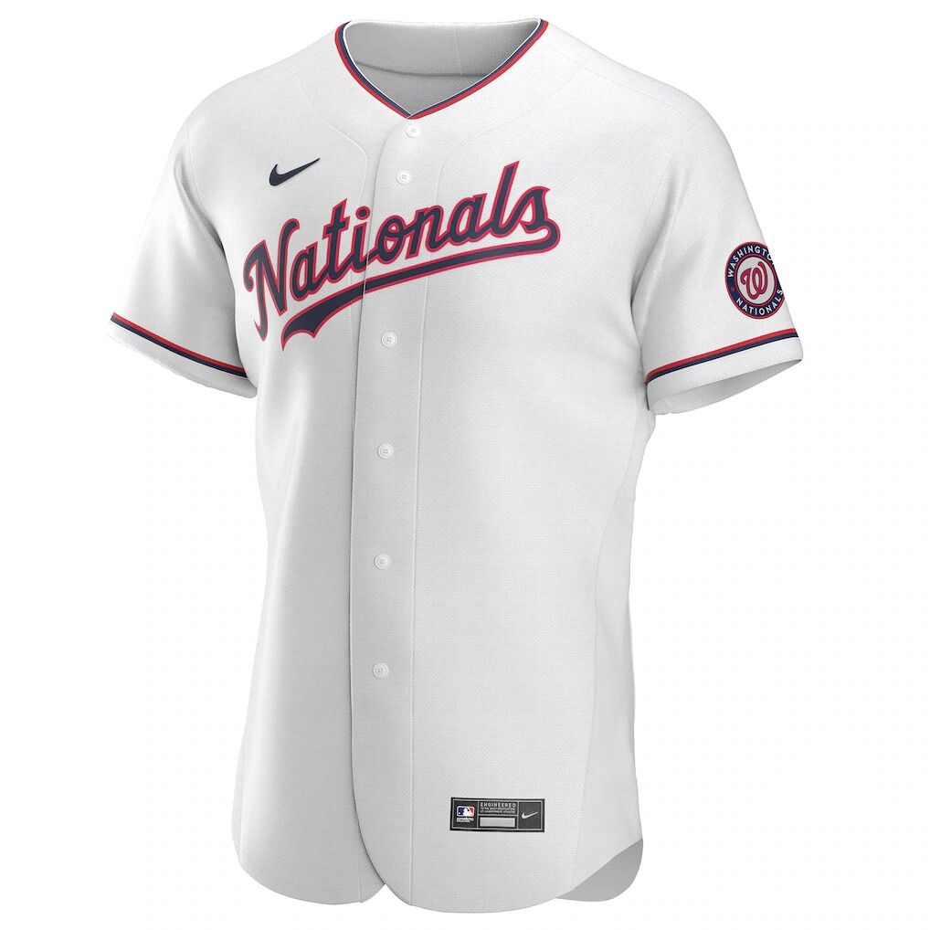 Washington Nationals Nike Alternate Authentic Team Jersey