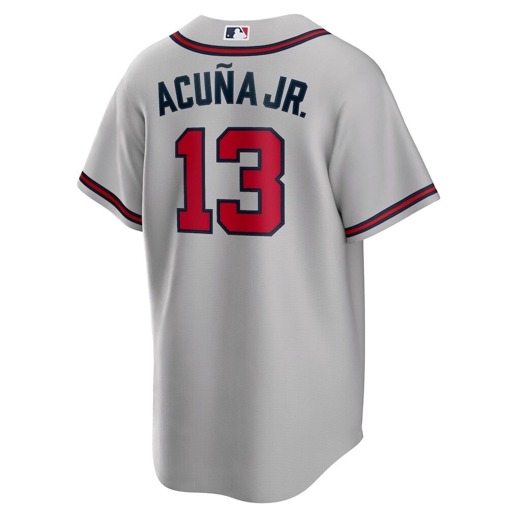 Ronald Acuna Jr. Atlanta Braves Nike Road Replica Player Name Jersey