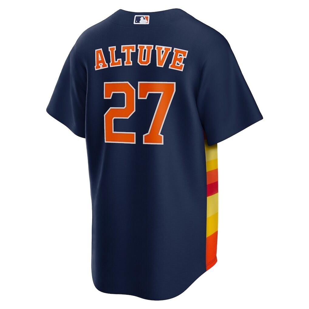 Jose Altuve Houston Astros Nike Alternate 2 Replica Jersey