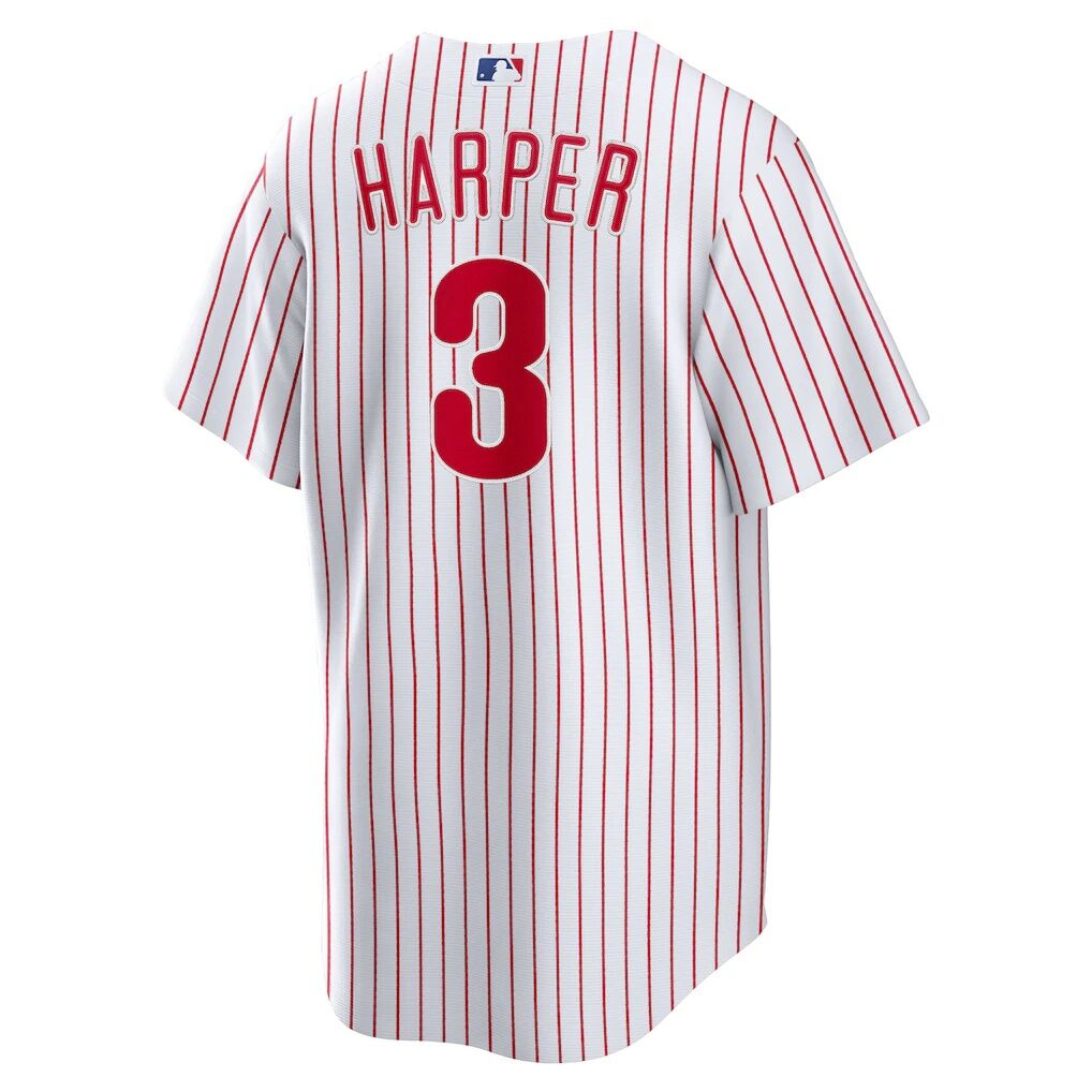 Bryce Harper Philadelphia Phillies Nike Home Replica Player Name Jersey