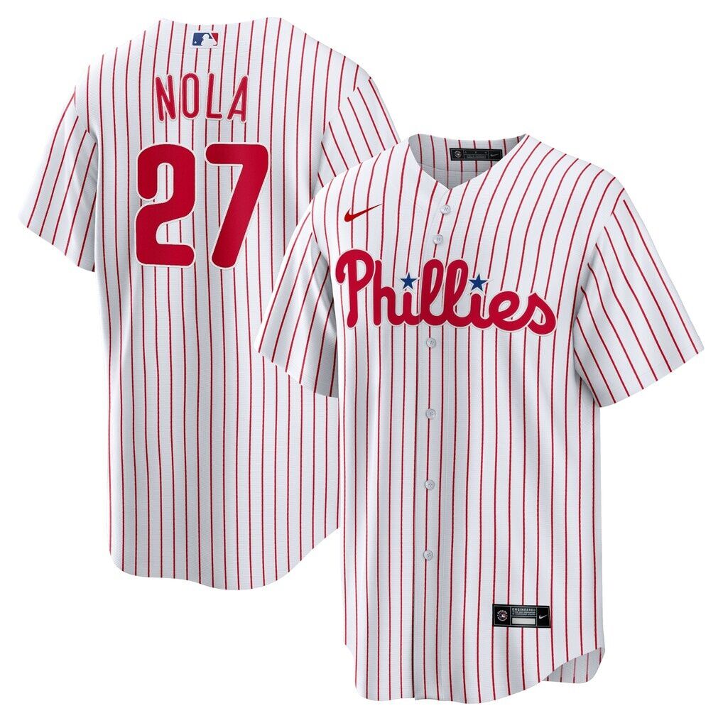 Aaron Nola Philadelphia Phillies Nike Home Replica Player Name Jersey