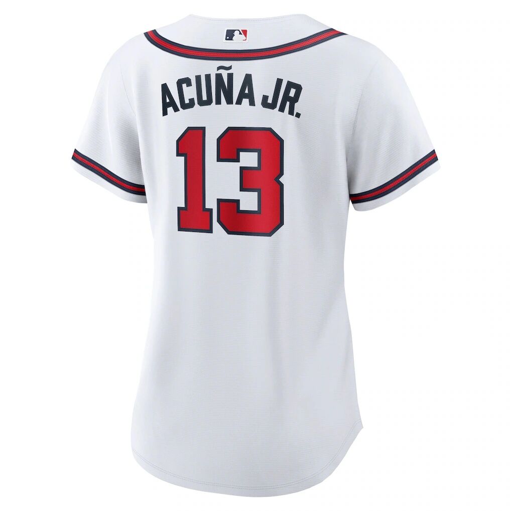 Ronald Acuna Jr. Atlanta Braves Nike Women’s Home Replica Player Jersey