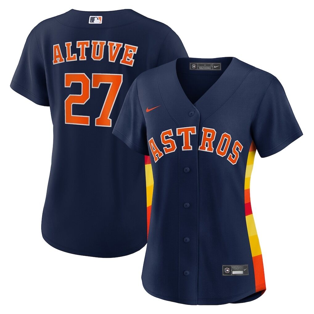 Jose Altuve Houston Astros Nike Women’s Alternate Replica Player Jersey