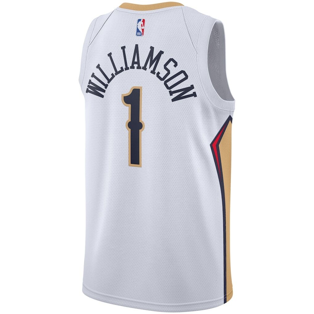Zion Williamson New Orleans Pelicans Nike 2019/2020 Swingman Jersey - Association Edition