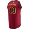 Darius Garland Cleveland Cavaliers Fashion7 Youth Replica Fast Break Jersey Wine - - Detail View
