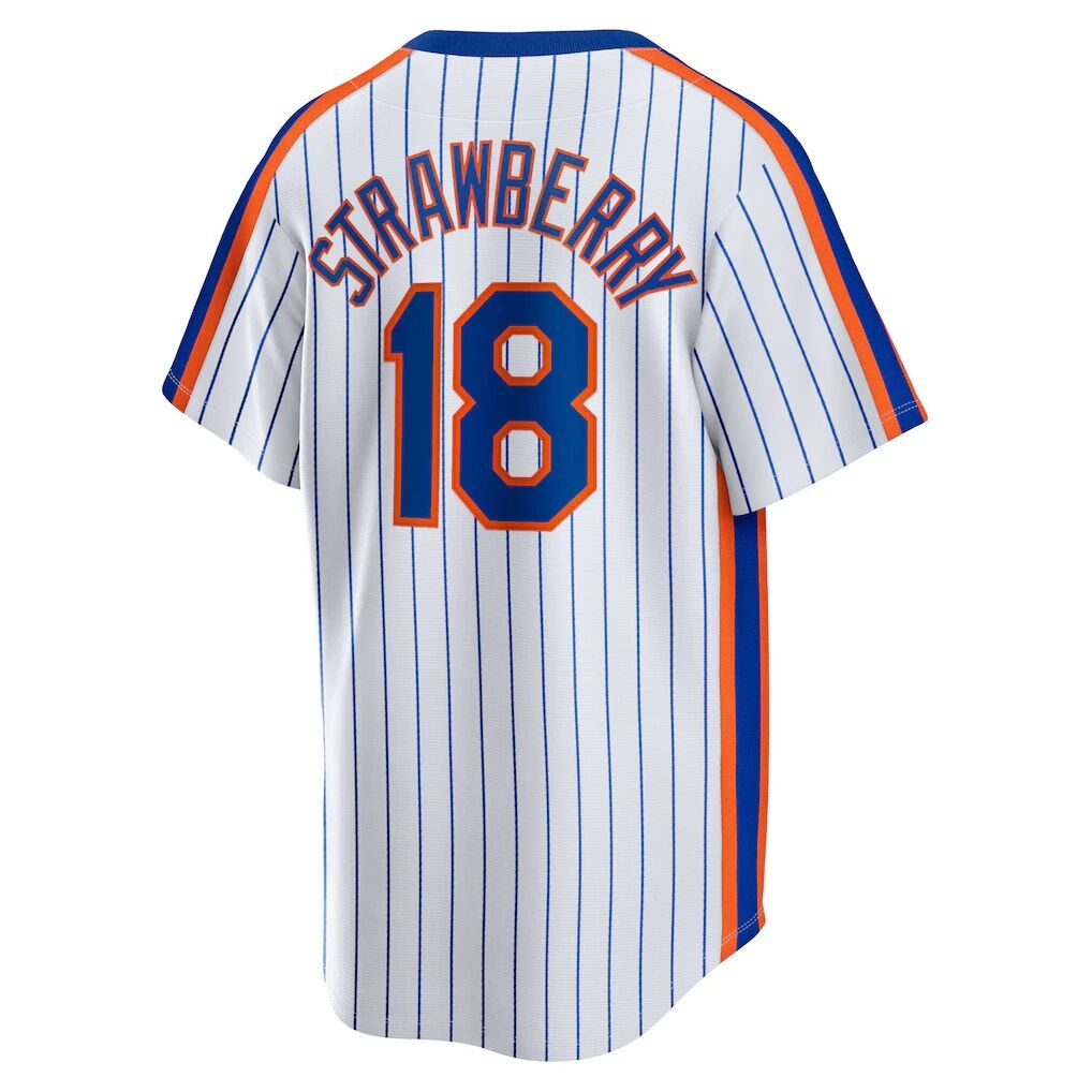 Darryl Strawberry New York Mets Nike Home Cooperstown Collection Player Jersey