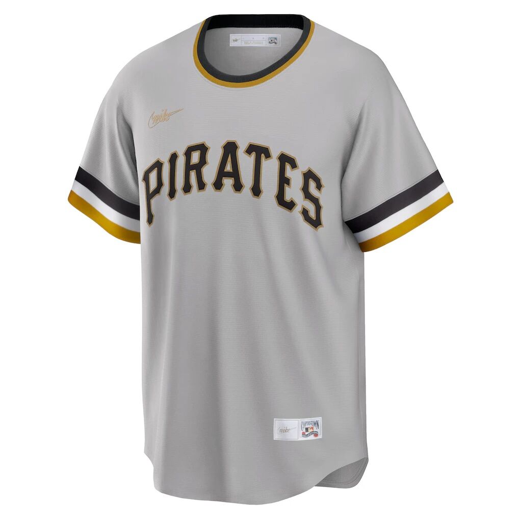 Roberto Clemente Pittsburgh Pirates Nike Road Cooperstown Collection Player Jersey