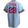 Rod Carew Minnesota Twins Nike Road Cooperstown Collection Player Jersey - - Detail View