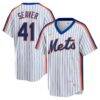 Tom Seaver New York Mets Nike Home Cooperstown Collection Player Jersey - White - Front View