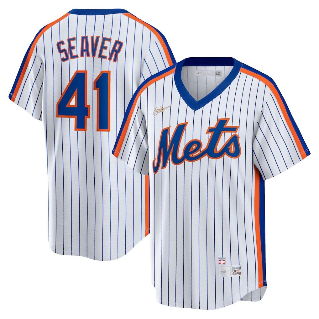 Tom Seaver New York Mets Nike Home Cooperstown Collection Player Jersey