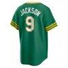 Reggie Jackson Athletics Nike Road Cooperstown Collection Player Jersey - - Detail View