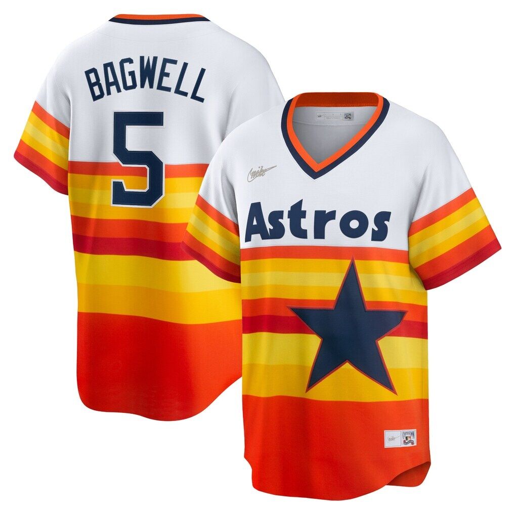 Jeff Bagwell Houston Astros Nike Home Cooperstown Collection Player Jersey