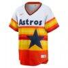 Jeff Bagwell Houston Astros Nike Home Cooperstown Collection Player Jersey - White - Side View