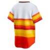 Houston Astros Nike Home Cooperstown Collection Team Jersey - White - Detail View