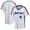 Houston Astros Nike Home Cooperstown Collection Player Jersey - White - Front View
