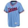 Minnesota Twins Nike Road Cooperstown Collection Team Jersey - - Side View