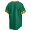 Athletics Nike Road Cooperstown Collection Team Jersey - - Detail View