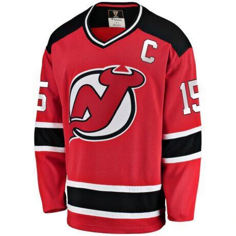 Jamie Langenbrunner New Jersey Devils Fashion7 Premier Breakaway Retired Player Jersey - Red - Front View
