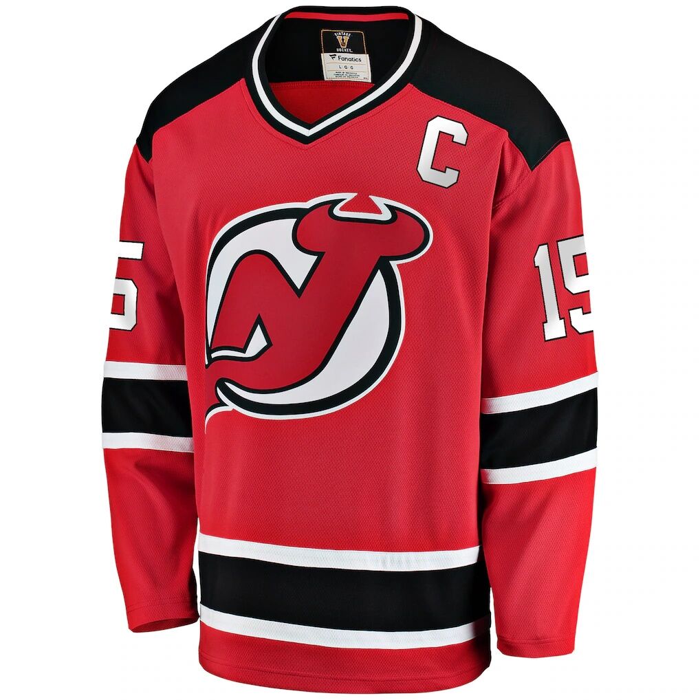Jamie Langenbrunner New Jersey Devils Fashion7 Premier Breakaway Retired Player Jersey