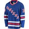 Glenn Healy New York Rangers Fashion7 Premier Breakaway Retired Player Jersey - Blue - Side View
