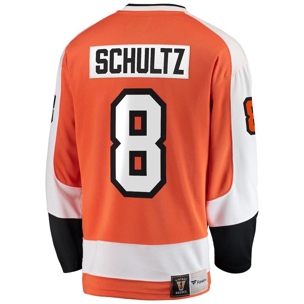 Dave Schultz Philadelphia Flyers Fashion7 Premier Breakaway Retired Player Jersey