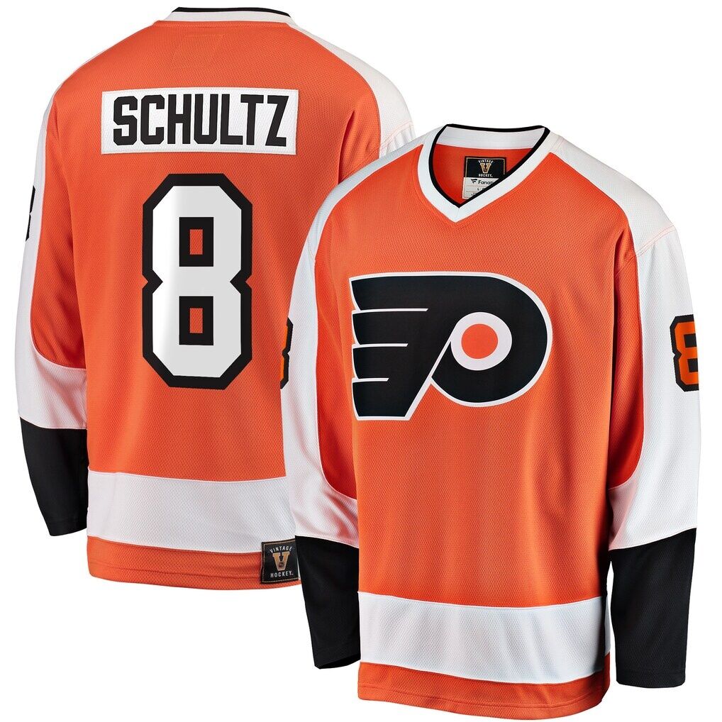Dave Schultz Philadelphia Flyers Fashion7 Premier Breakaway Retired Player Jersey