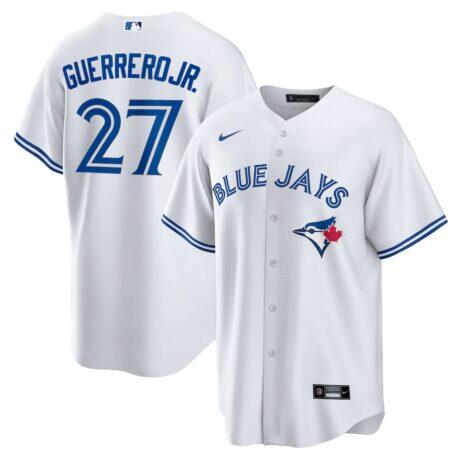 Vladimir Guerrero Jr. Toronto Blue Jays Nike Home Replica Player Name Jersey - White - Front View