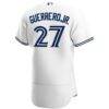Vladimir Guerrero Jr. Toronto Blue Jays Nike Home Authentic Player Jersey - White - Detail View
