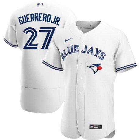 Vladimir Guerrero Jr. Toronto Blue Jays Nike Home Authentic Player Jersey - White - Front View