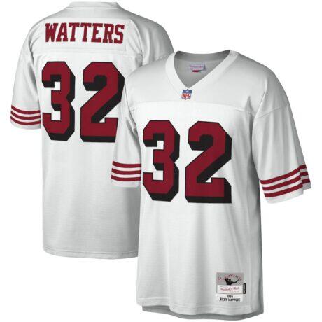 Ricky Watters San Francisco 49ers Mitchell & Ness Legacy Replica Jersey - White - Front View