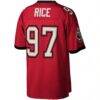 Simeon Rice Tampa Bay Buccaneers Mitchell & Ness Legacy Replica Jersey - Red - Detail View