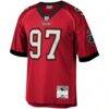 Simeon Rice Tampa Bay Buccaneers Mitchell & Ness Legacy Replica Jersey - Red - Side View