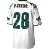 Fred Taylor Jacksonville Jaguars Mitchell & Ness Legacy Replica Jersey - White - Detail View
