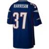 Rodney Harrison New England Patriots Mitchell & Ness Legacy Replica Jersey - Navy - Detail View