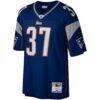 Rodney Harrison New England Patriots Mitchell & Ness Legacy Replica Jersey - Navy - Side View