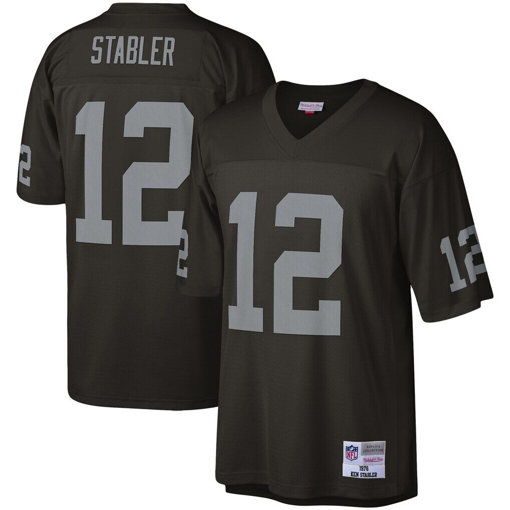 Ken Stabler Las Vegas Raiders Mitchell & Ness Legacy Replica Jersey