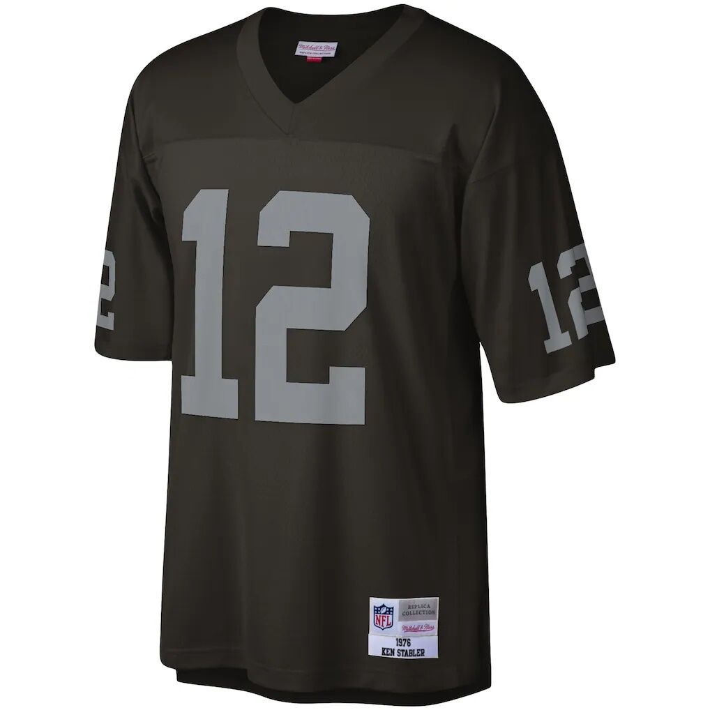 Ken Stabler Las Vegas Raiders Mitchell & Ness Legacy Replica Jersey
