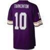 Fran Tarkenton Minnesota Vikings Mitchell & Ness Legacy Replica Jersey - Purple - Detail View