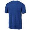 Golden State Warriors Distressed Primary Logo Tri-Blend T-Shirt - Royal - Back View
