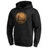 Golden State Warriors Hardwood Pullover Hoodie - Black - Side View