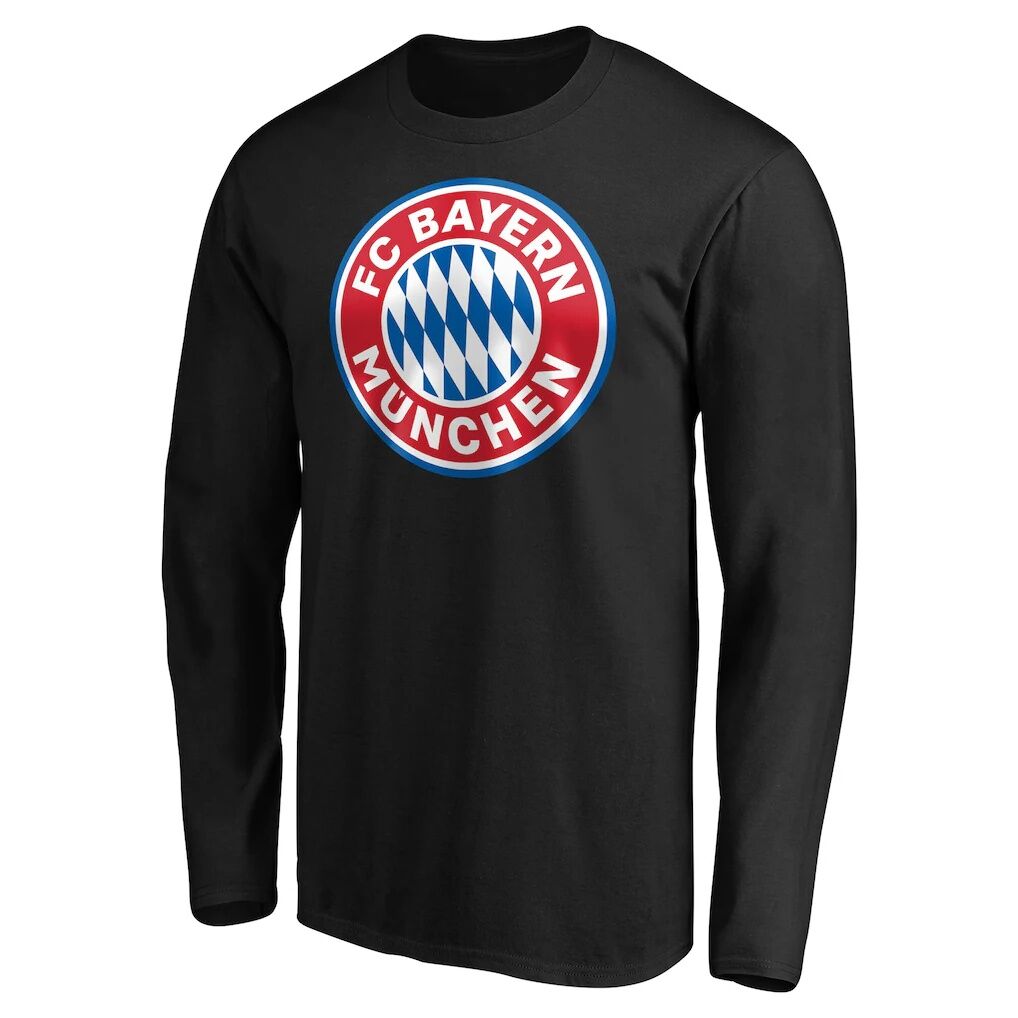 Bayern Munich Official Logo Long Sleeve T-Shirt