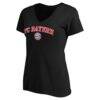 Bayern Munich Women's Heart and Soul V-Neck T-Shirt - Black - Side View