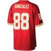 Tony Gonzalez Kansas City Chiefs Mitchell & Ness Legacy Replica Jersey - Red - Detail View