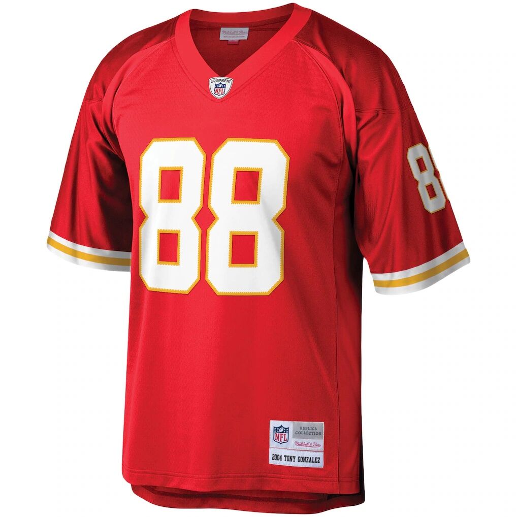 Tony Gonzalez Kansas City Chiefs Mitchell & Ness Legacy Replica Jersey