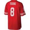 Steve Young San Francisco 49ers Mitchell & Ness Legacy Replica Jersey - - Detail View