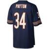 Walter Payton Chicago Bears Mitchell & Ness Legacy Replica Jersey - Navy - Detail View