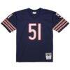 Dick Butkus Chicago Bears Mitchell & Ness Legacy Replica Jersey - Navy - Side View