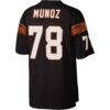 Anthony Muñoz Cincinnati Bengals Mitchell & Ness Legacy Replica Jersey - Black - Side View